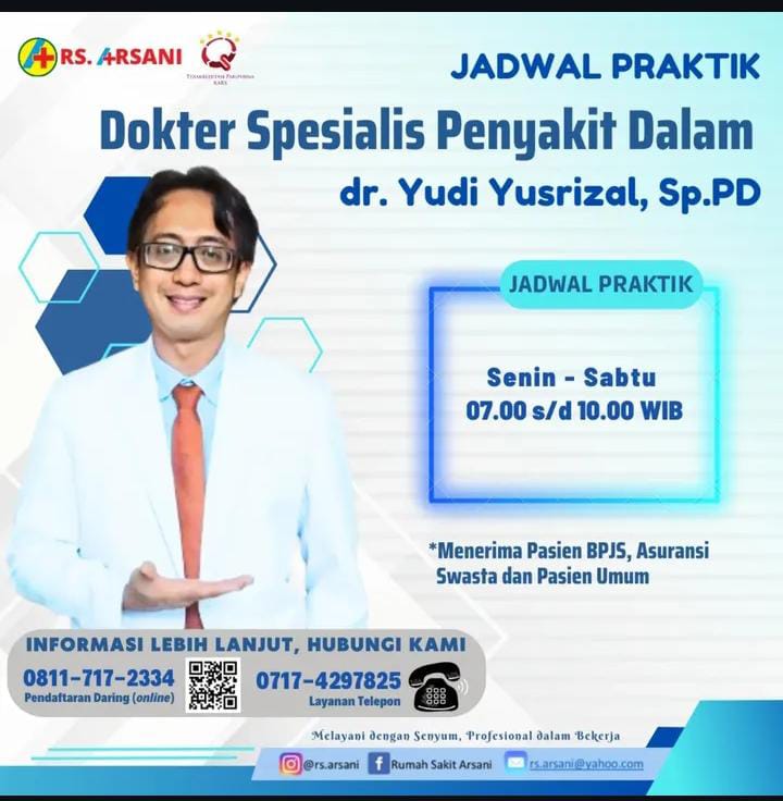 Foto dr. Yudi Yusrizal, Sp.PD